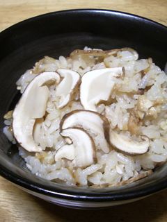 松茸ご飯♪-レシピのメイン写真