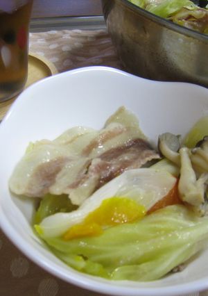 野菜のうまみたぁぷり！！簡単☆かさね蒸し-レシピのメイン写真