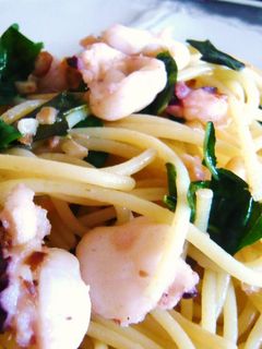 タコとアンチョビのパスタ-レシピのメイン写真