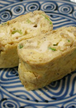 小ねぎとシラスの卵焼き　お弁当のおかず-レシピのメイン写真