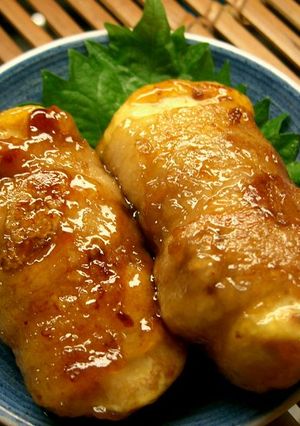お腹いっぱい！豆腐の肉巻き-レシピのメイン写真