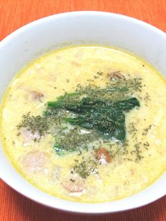 豆乳でヘルシー★きのこスープ-レシピのメイン写真