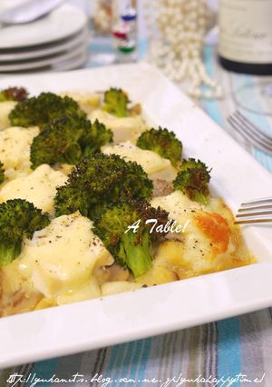 あさりと豆腐のサフラングラタン-レシピのメイン写真