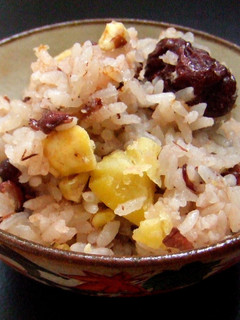炊飯ジャーで栗おこわ-レシピのメイン写真