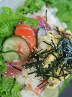 海鮮サラダ風ちらし寿司-レシピのメイン写真