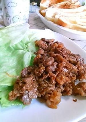牛肉の甘辛☆-レシピのメイン写真