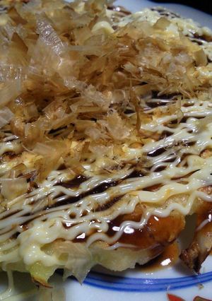 もちもち♥ヘルシーおからのお好み焼き♥-レシピのメイン写真