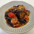 なすとベーコンのトマト煮