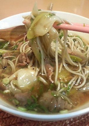 体があったまる！餡かけそば-レシピのメイン写真
