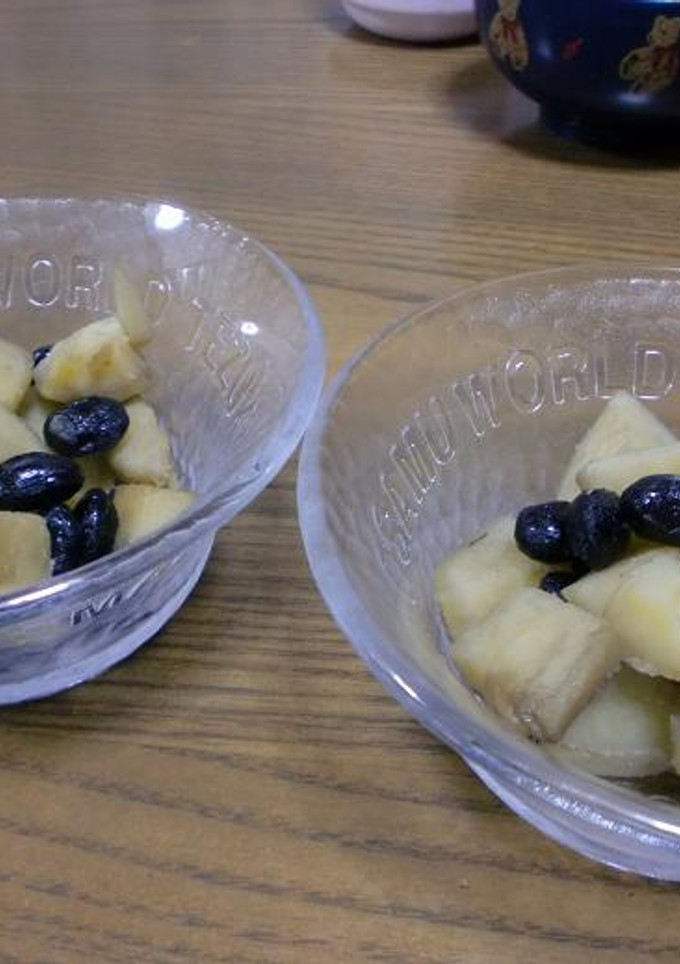簡単★さつまいもの黒豆煮-レシピのメイン写真