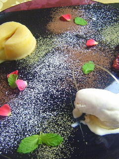 フォンダン・フロマージュバニラアイス添え-レシピのメイン写真