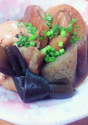 食べきり☆こってりおでん-レシピのメイン写真