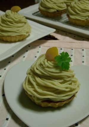 マロンペーストで簡単＊モンブラン-レシピのメイン写真
