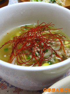 豚ミンチと豆もやしの中華スープ-レシピのメイン写真