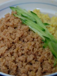 ◇◆そぼろ丼(二色丼)お弁当にも◆◇-レシピのメイン写真