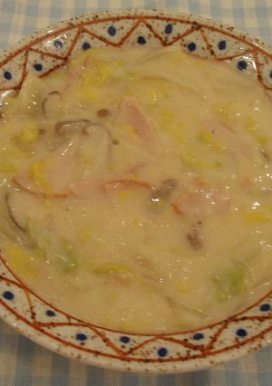 簡単☆アレンジ色々☆白菜のクリーム煮-レシピのメイン写真
