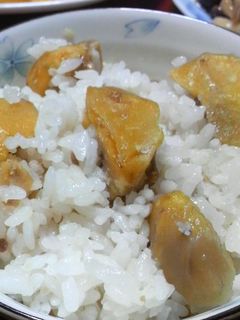 栗たっぷり栗ご飯♪-レシピのメイン写真