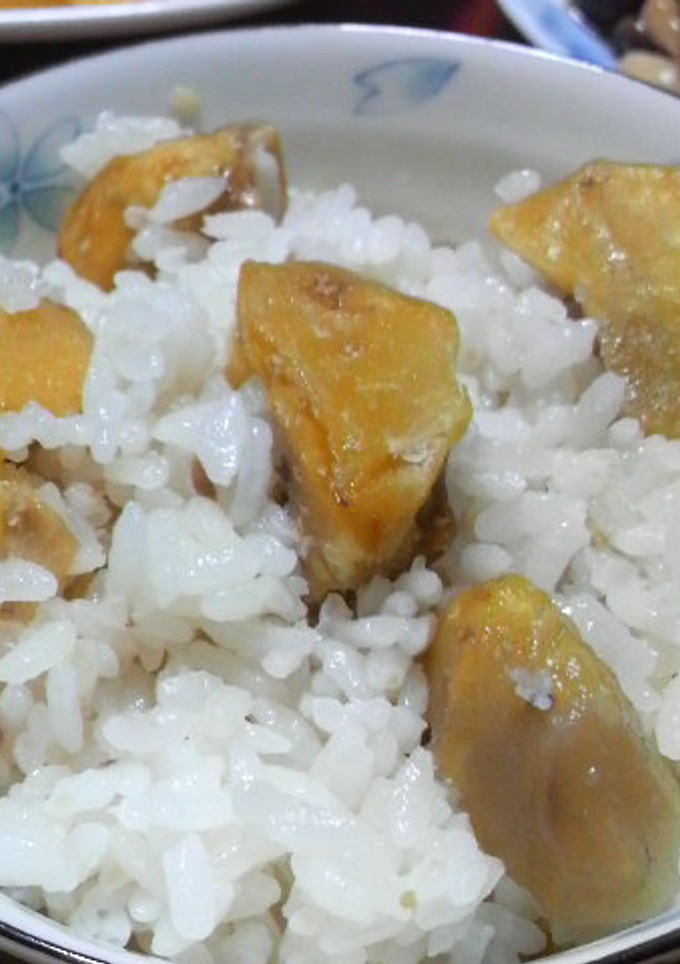 栗たっぷり栗ご飯♪-レシピのメイン写真