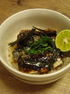 パクパク!さんまの蒲焼丼-レシピのメイン写真