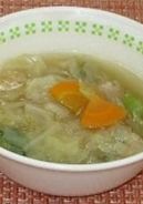 (学校給食)肉団子中華スープ-レシピのメイン写真