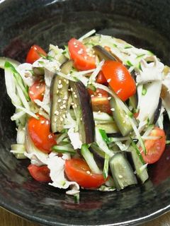 なすとみょうがのサラダ-レシピのメイン写真