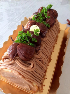 渋皮煮deロールケーキⅡ-レシピのメイン写真