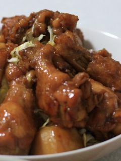★鶏手羽元の甘辛煮★-レシピのメイン写真