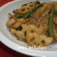 豚肉とれんこんの味噌炒め★