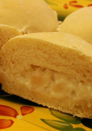 ハイジの白パン　リンゴクリームチーズ入り-レシピのメイン写真