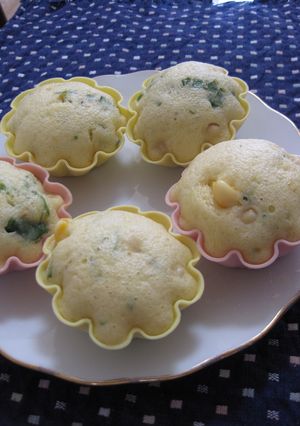 ノンオイル♡大葉とチーズの味噌蒸しパン-レシピのメイン写真