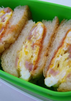 子ども大好き♪オムレツサンド♪-レシピのメイン写真
