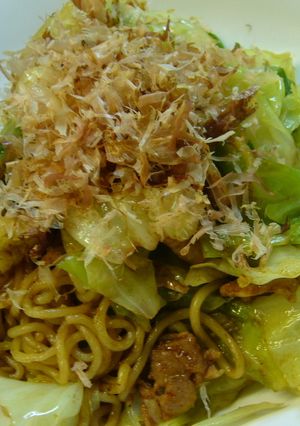 ノンオイル☆絶品蒸し焼きそば♪-レシピのメイン写真