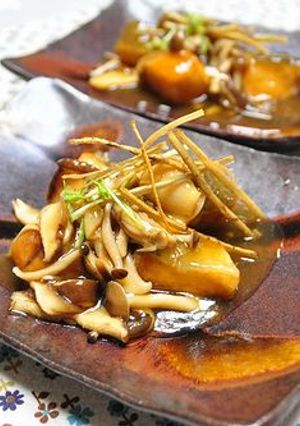 鮭のキノコ甘酢あんかけ-レシピのメイン写真