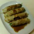 水菜がシャキッ♪肉巻きポン酢味