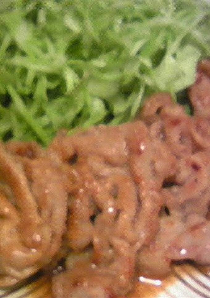 汚れず簡単☆やわらか生姜焼き＆麩巻肉-レシピのメイン写真