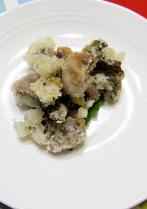 魚の皮で作る簡単おつまみ♪-レシピのメイン写真