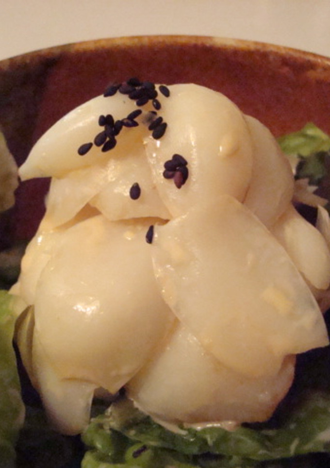 ゆりねのワサマヨ醤油-レシピのメイン写真