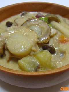 ホタテと冬野菜の味噌チャウダー-レシピのメイン写真