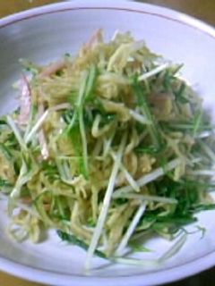 おいしへるし~♪切干大根と水菜のサラダ-レシピのメイン写真