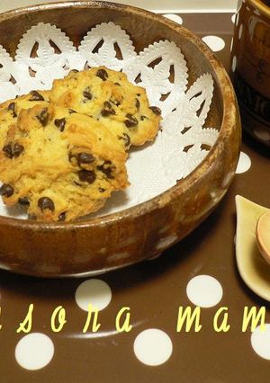 簡単に出来る♪うちのチョコチップクッキー-レシピのメイン写真