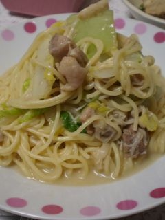 簡単!クリームパスタw-レシピのメイン写真