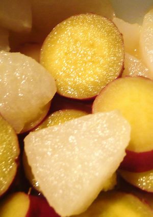 さつまいもと梨の甘煮-レシピのメイン写真