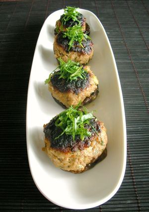 しいたけの肉詰め【大葉味噌風味】-レシピのメイン写真