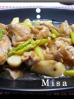 鶏肉と里芋の炒め煮中華風-レシピのメイン写真