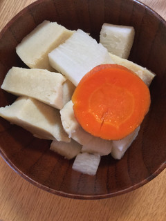 「新あさひ豆腐」と長芋にんじん煮-レシピのメイン写真