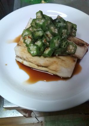 ５分で１品 ナスとオクラの手間なし副菜-レシピのメイン写真