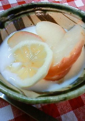 スグ作ろ!脳活性化りんご-レシピのメイン写真