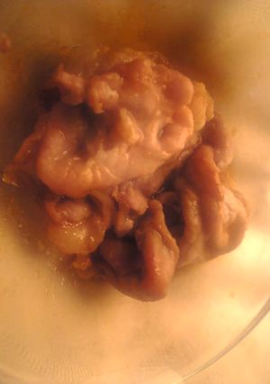 簡単；レンジ２分：豚肉オイスター大蒜蒸し-レシピのメイン写真