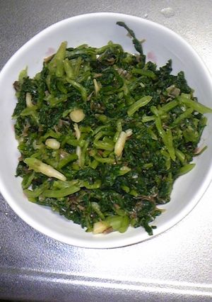 ヌキナ（大根葉）のあっさり漬物☆-レシピのメイン写真