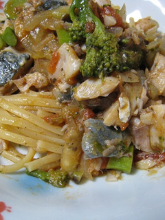 アジのトマトパスタ-レシピのメイン写真